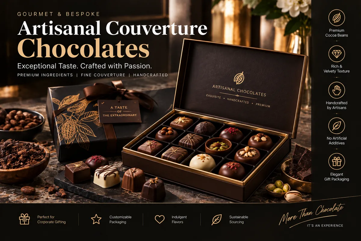 Artisanal Couverture Chocolates
