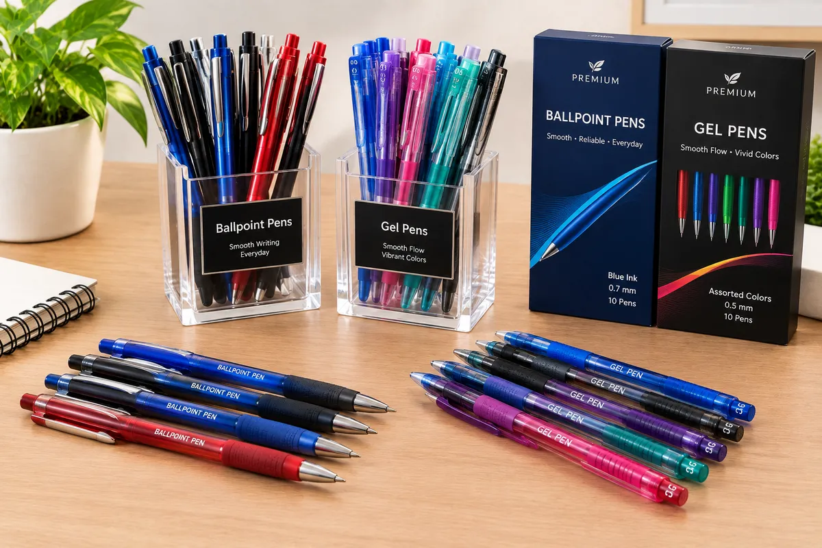 Ballpoint & Gel Pens