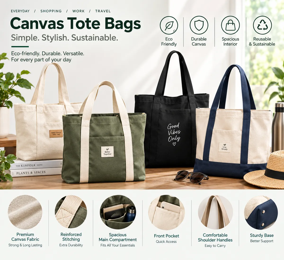 Canvas Tote Bags