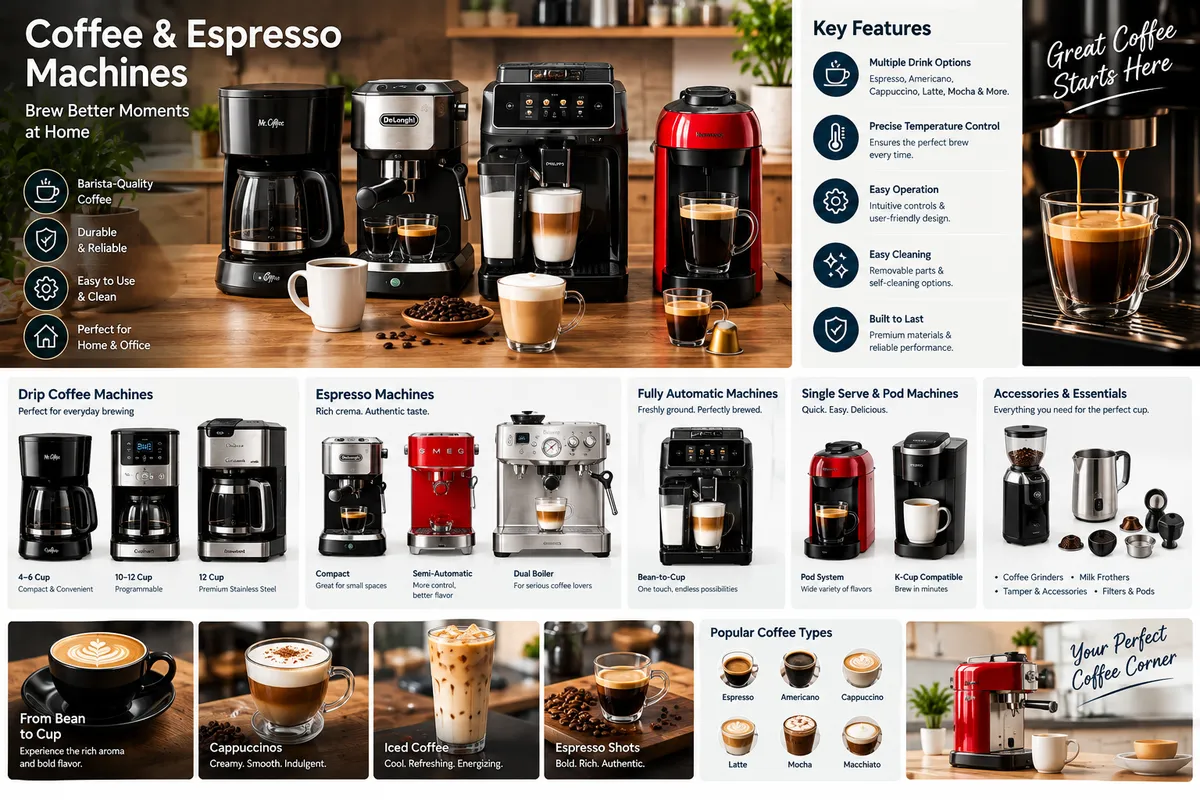 Coffee & Espresso Machines