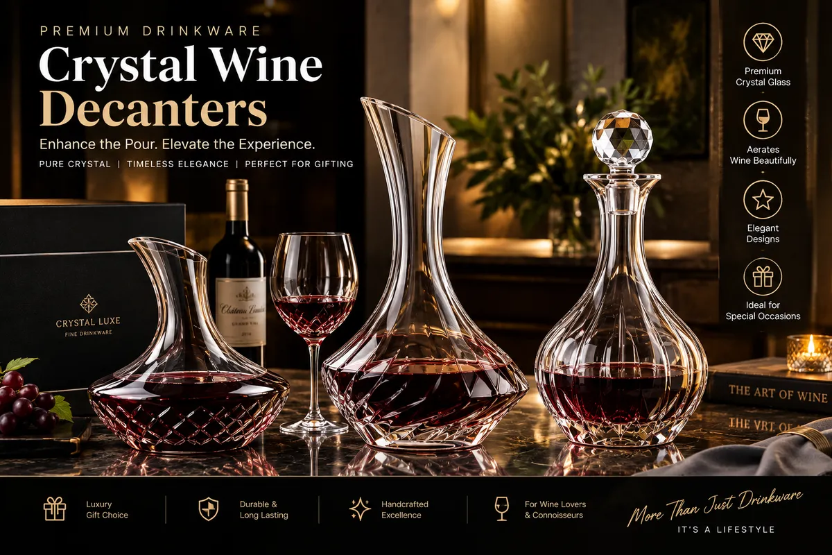 Crystal Wine Decanters