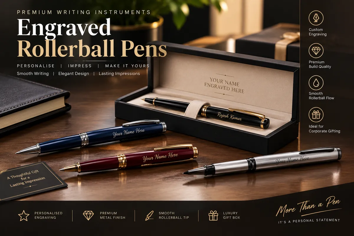 Engraved Rollerball Pens