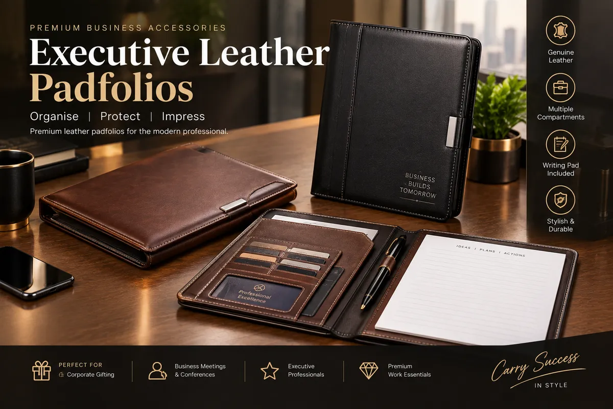 Executive Leather Padfolios