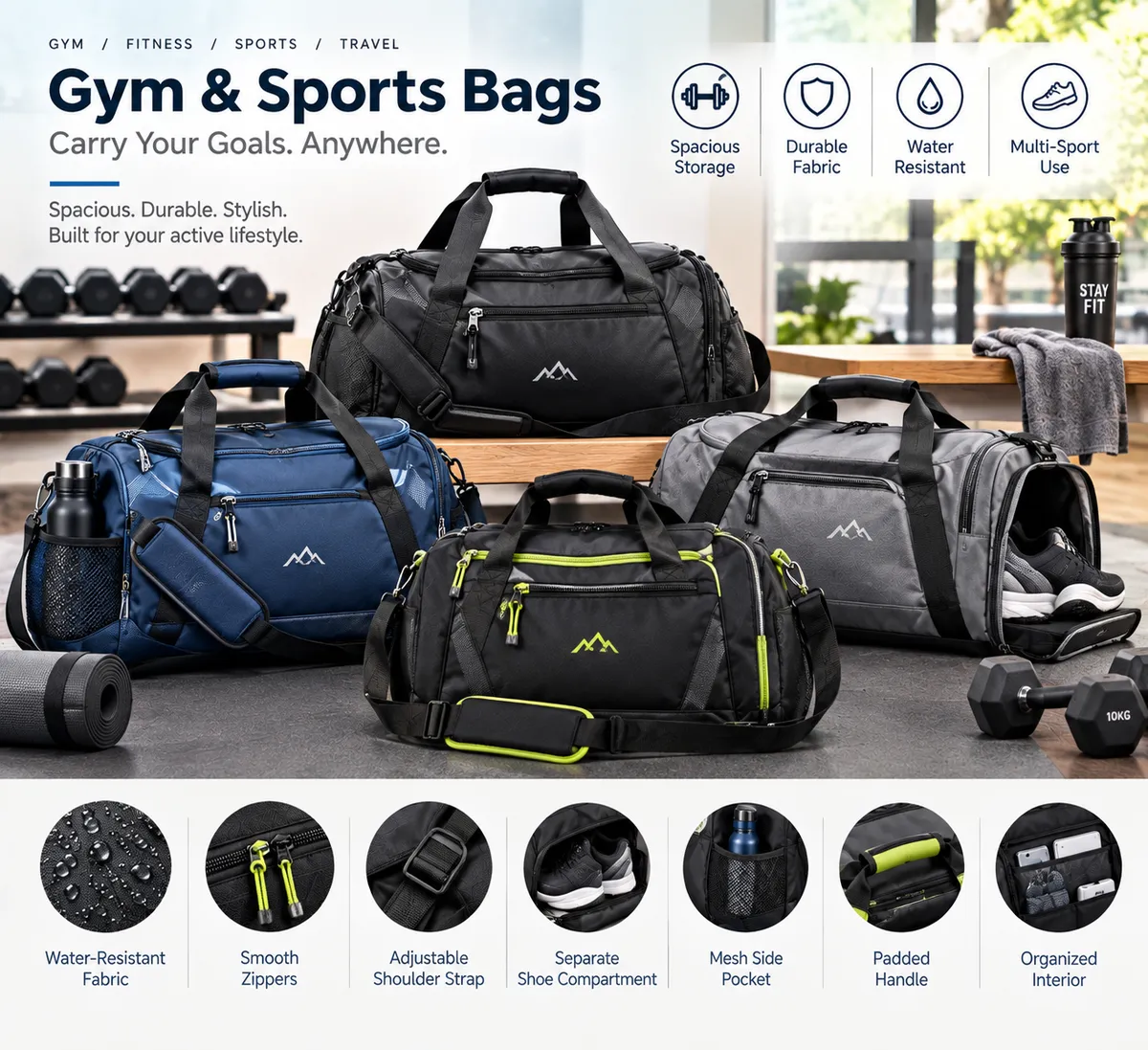 Gym & Sports Bags