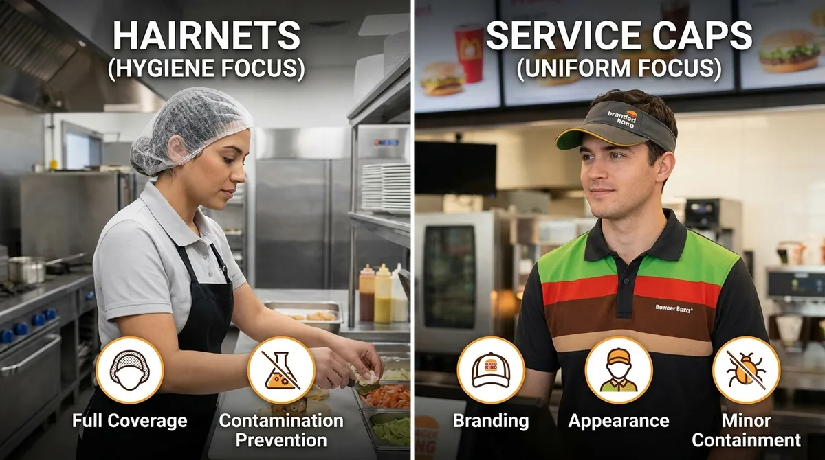 Hairnets & Service Caps