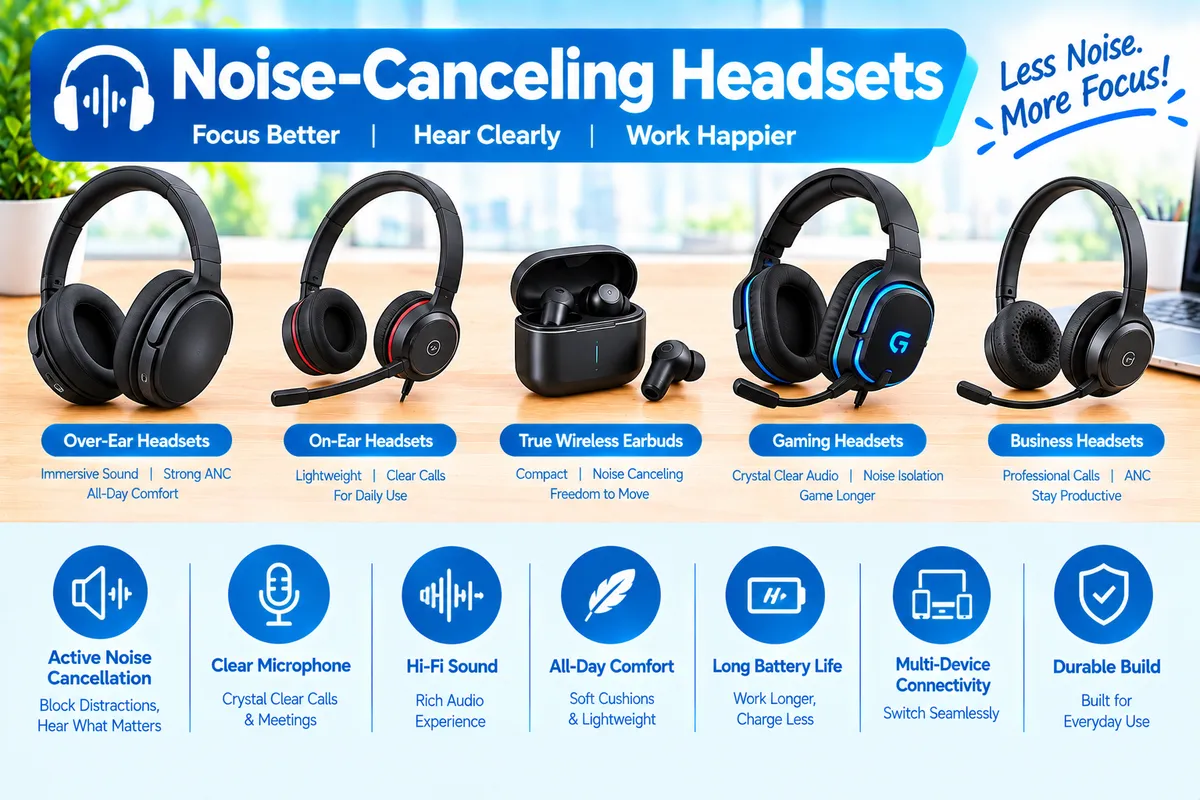 Noise-Canceling Headsets