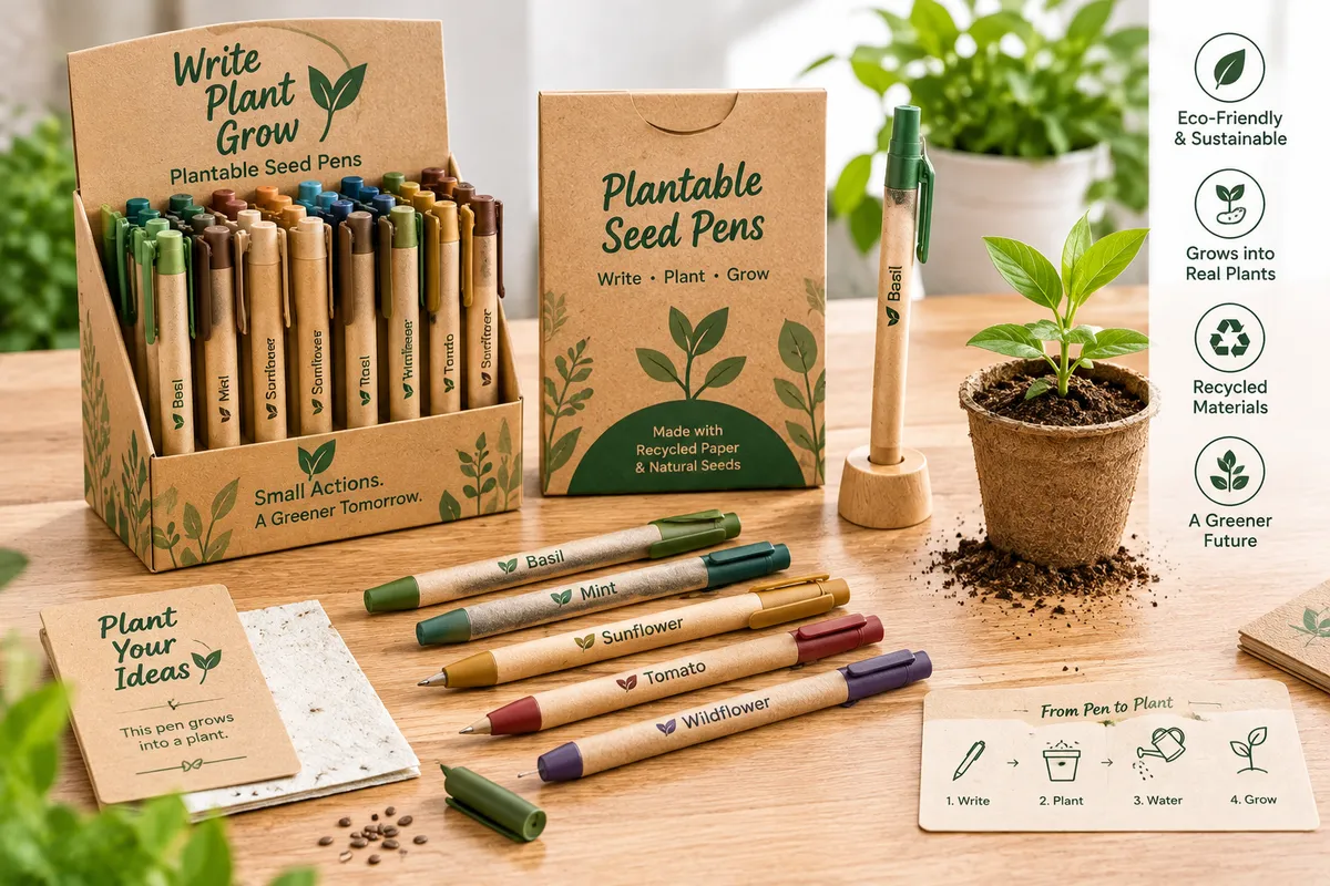 Plantable Seed Pens