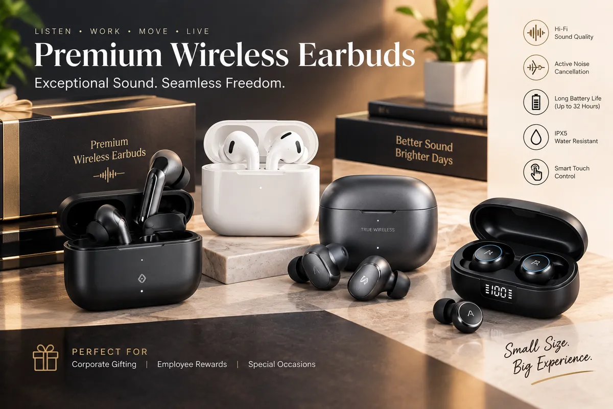 Premium Wireless Earbuds