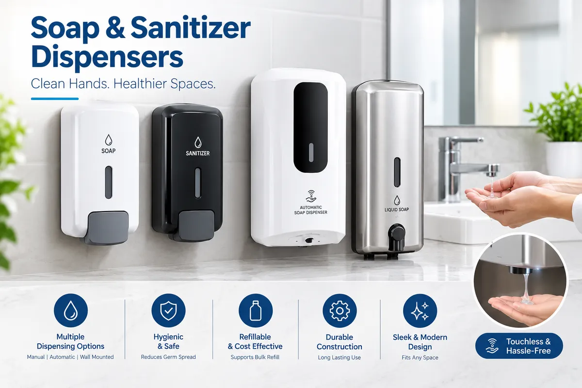 Soap & Sanitizer Dispensers