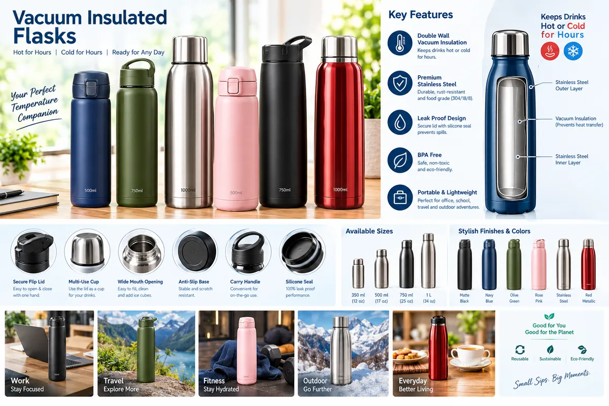 Vacuum Insulated Flasks